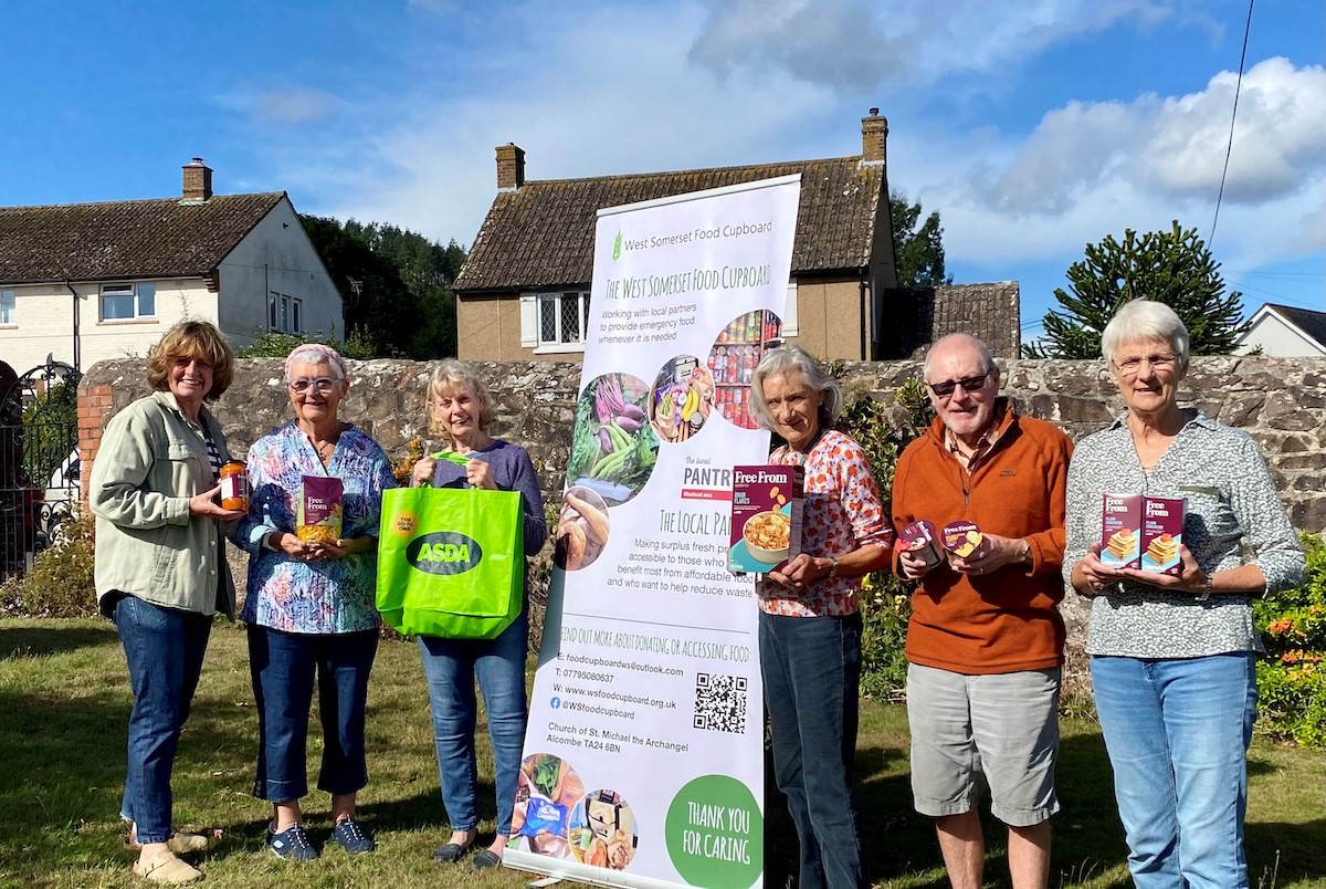 Asda’s Foodbank Fundamentals Grant Helps Fill the Shelves at West Somerset Food Cupboard